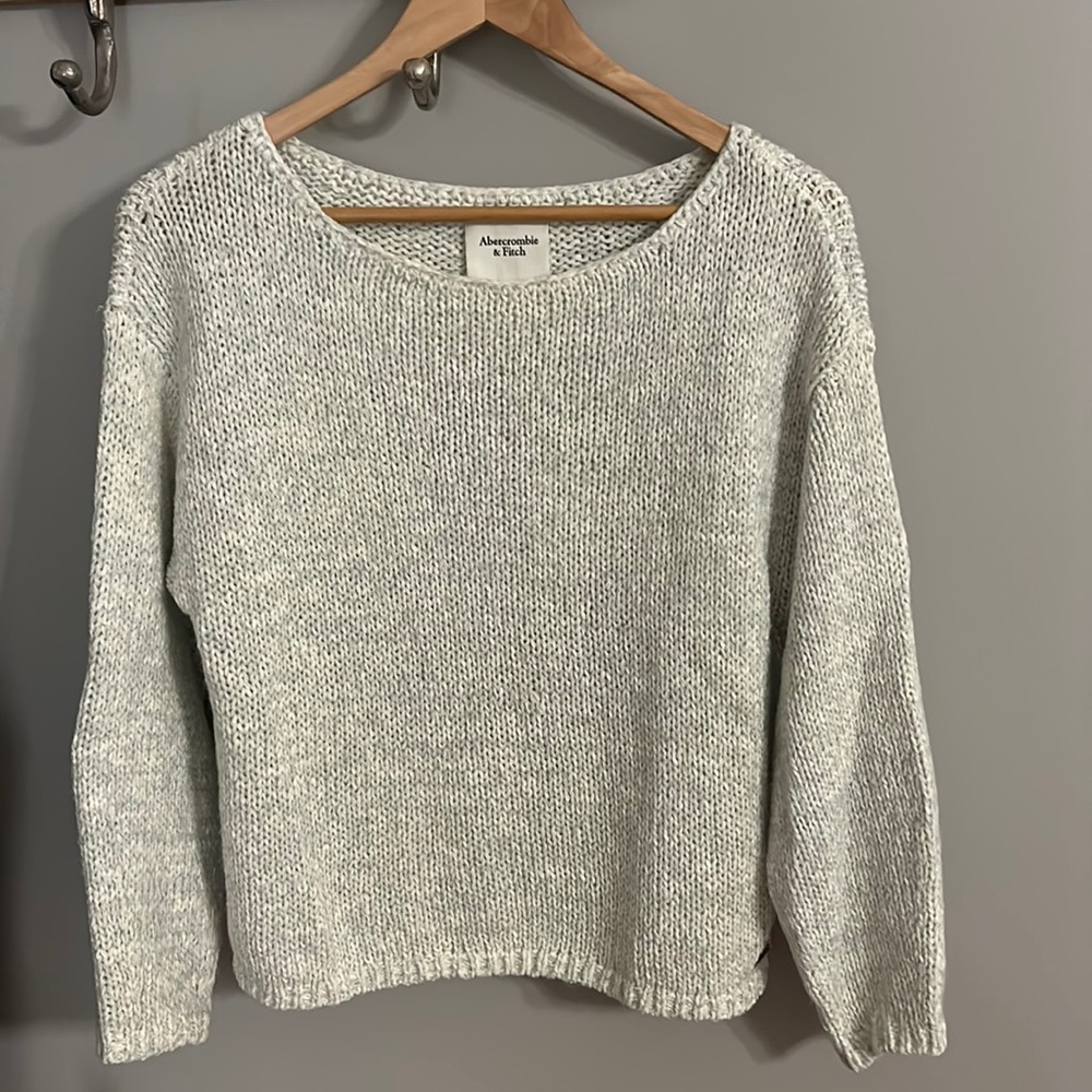 Beautiful Abercrombie and Fitch light blue sweater in perfect condition